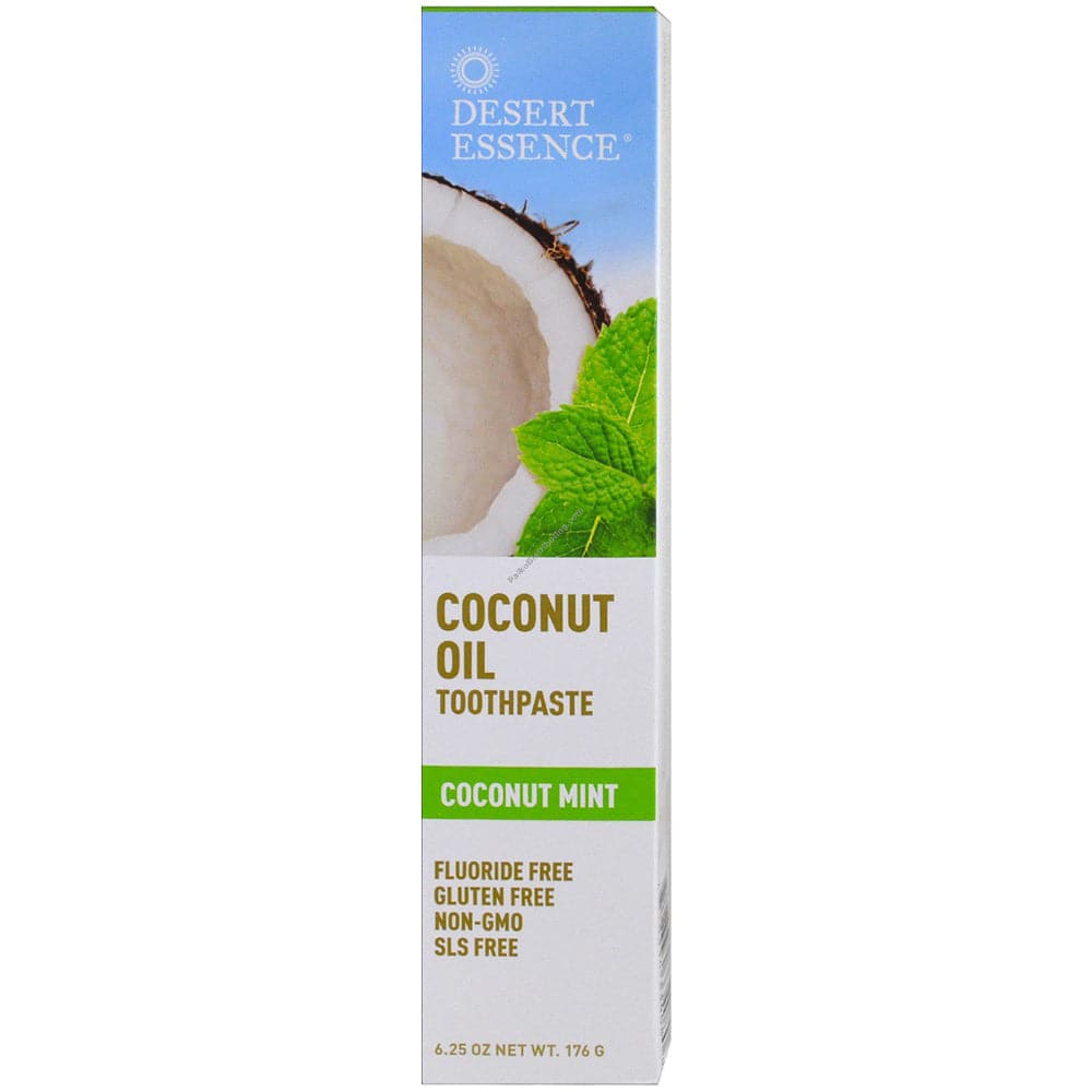 Desert Essence - Coconut Oil Toothpaste, 6.25 Floz