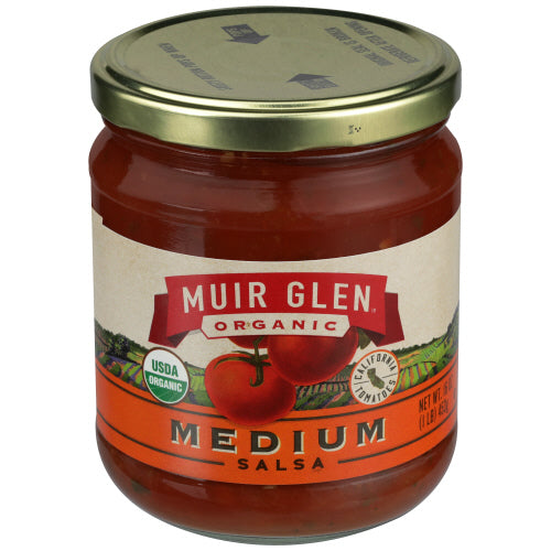 Muir Glen Salsa Medium 16 Oz - Pack of 6