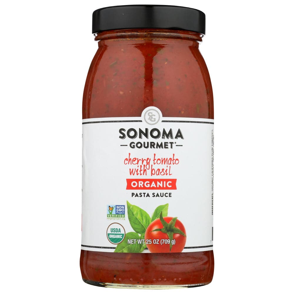 Sonoma Gourmet - Pasta Sauce Cherry Tomato Basil, 25 oz