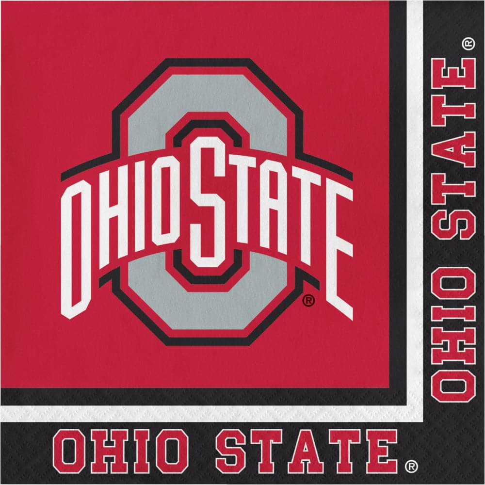 Creative Converting - Ohio State Buckeyes Lunch Napkins