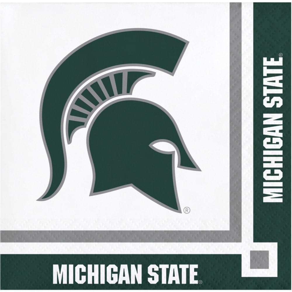 Creative Converting - Michigan State Beverage Napkin