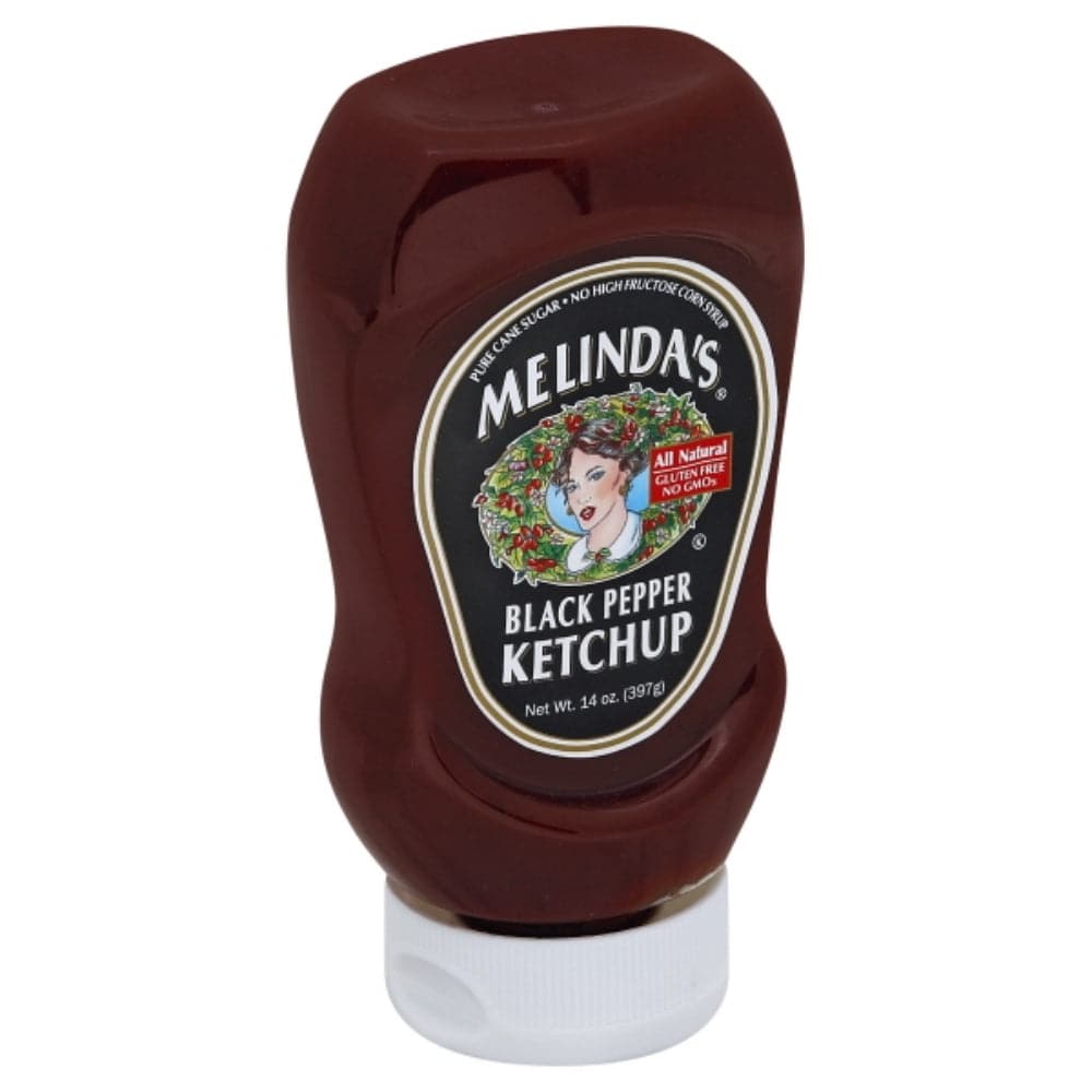 Melinda's - Black Pepper Ketchup Squeeze, 14 oz