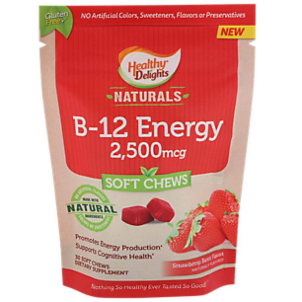 Healthy Delights - B-12 Energy 2,500 MCG Soft Chews