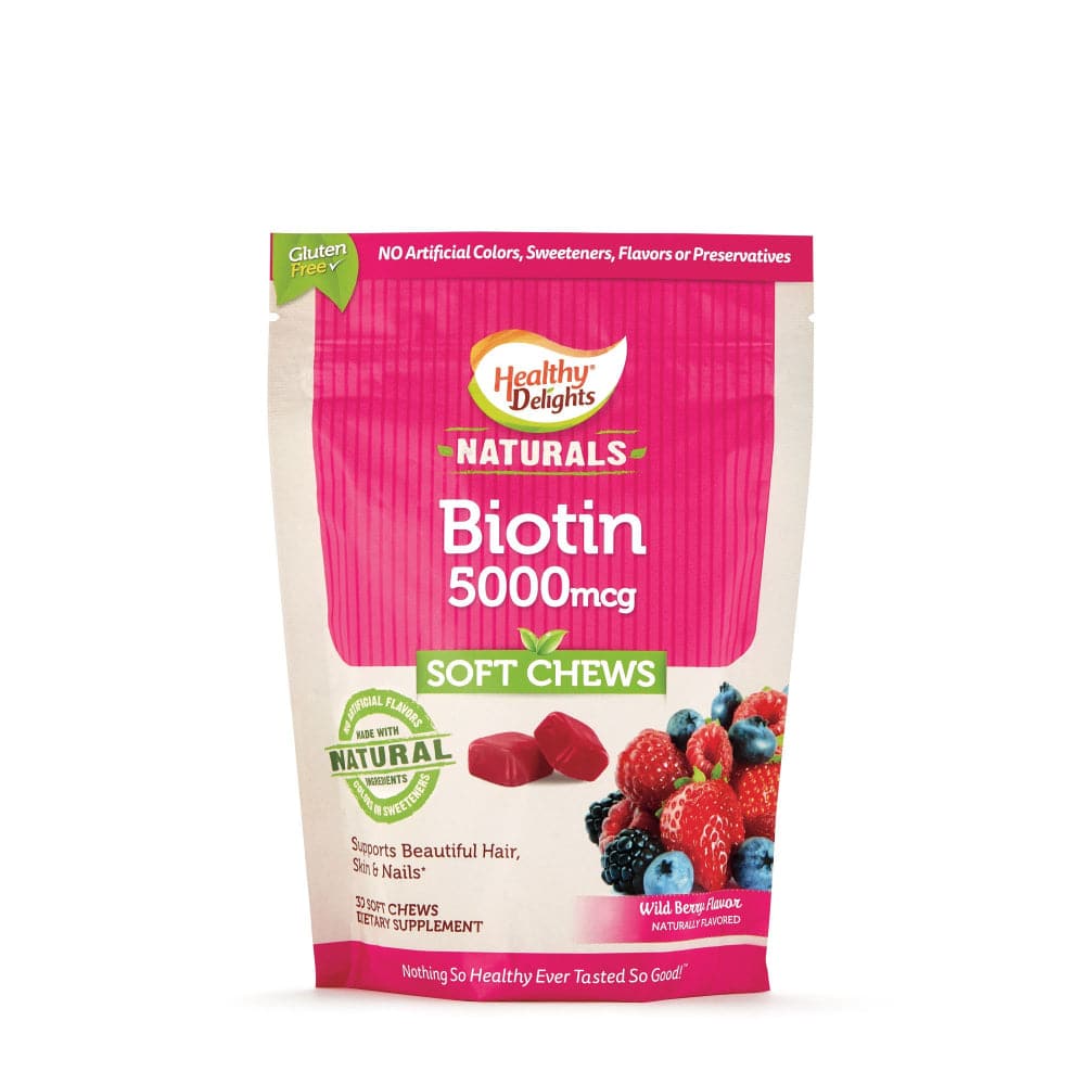 Healthy Delights - Biotin 5000mcg Soft Chews