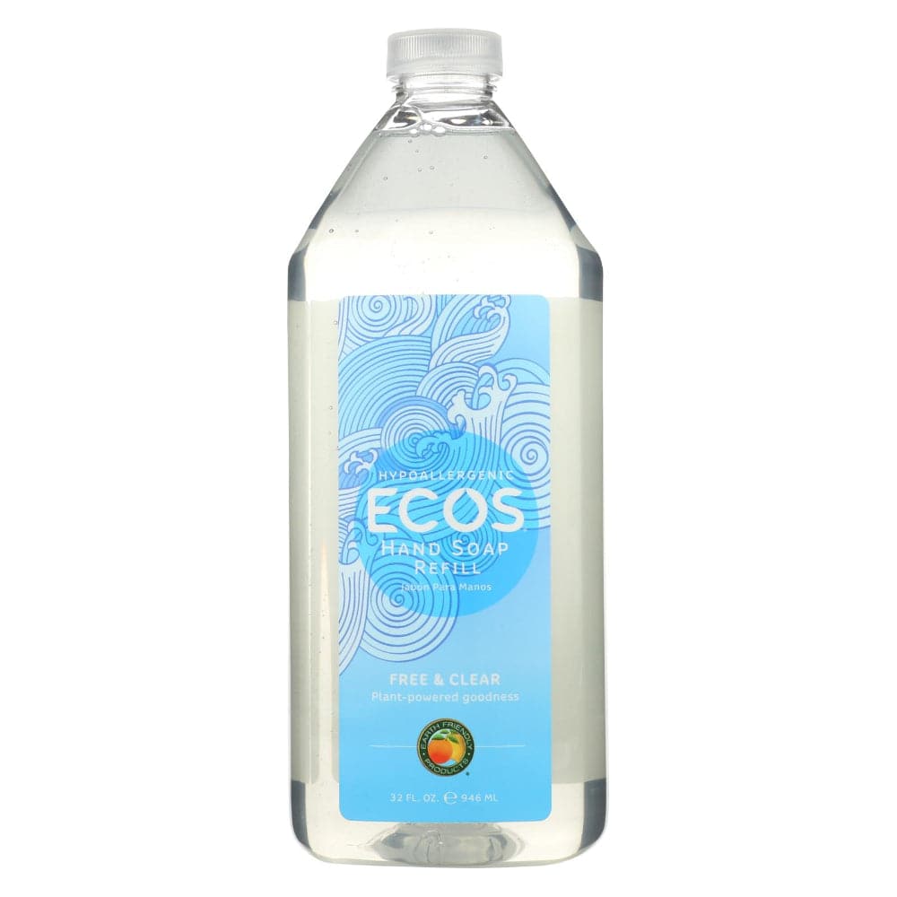 Ecos - Hypoallergenic Hand Soap Refill, Free & Clear, 32 fl oz