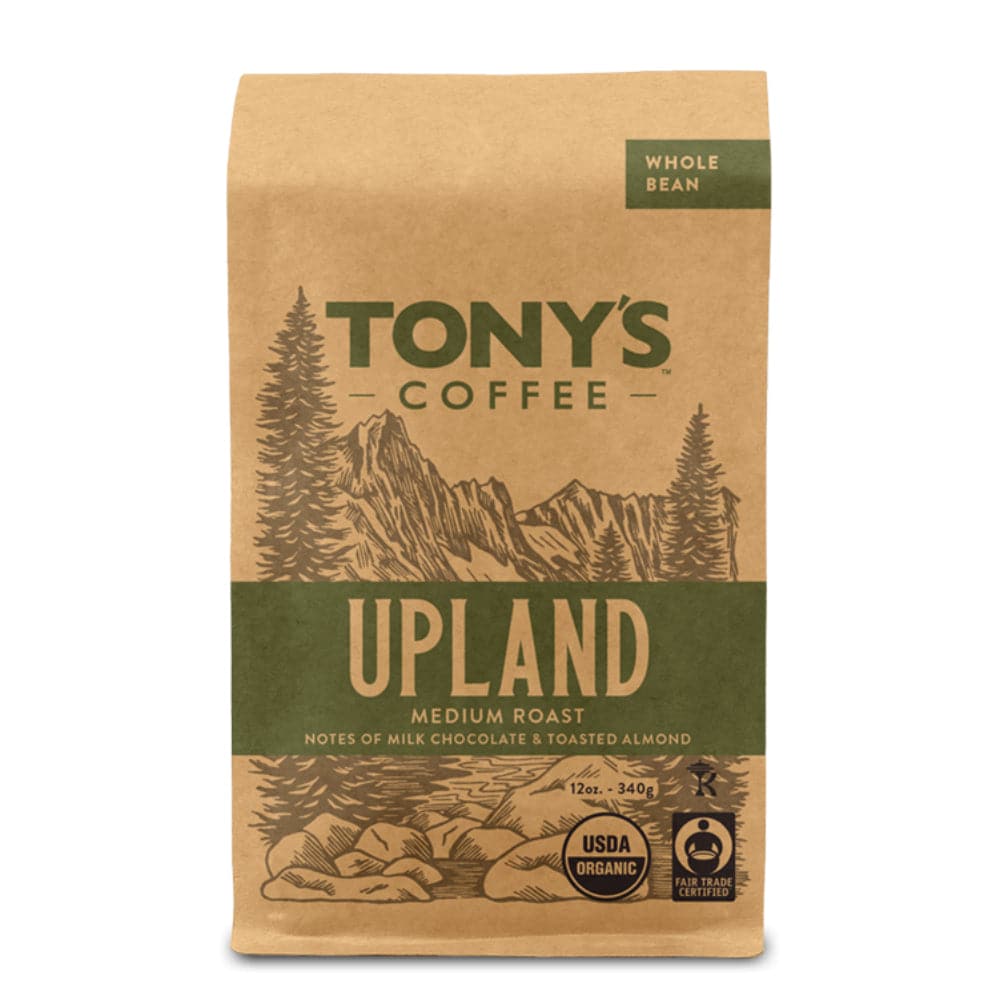 Tony's Coffee - Upland Medium Roast Whole Bean Coffee