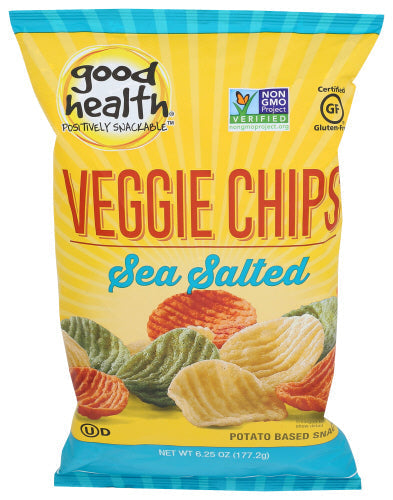 GOOD HEALTH - CHIP VEGGIE 6.25 OZ - Pack of 10