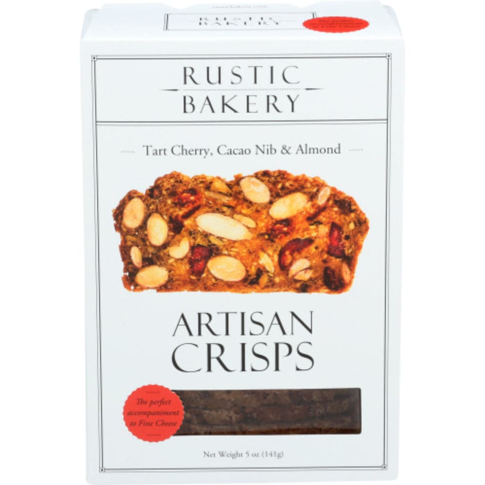 RUSTIC BAKERY - Tart Cherry, Cocoa Nib & Almond Crisps