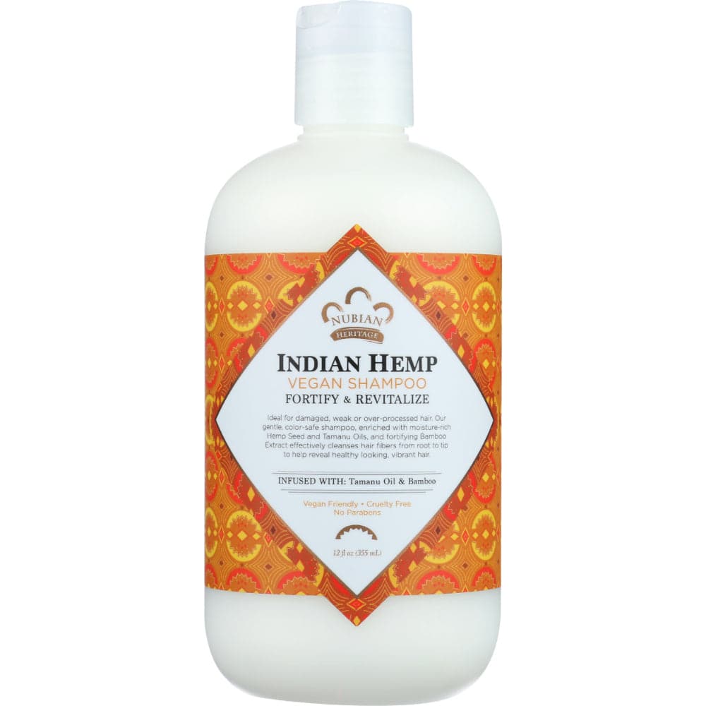 Nubian Heritage - Indian Hemp Vegan Shampoo -12floz