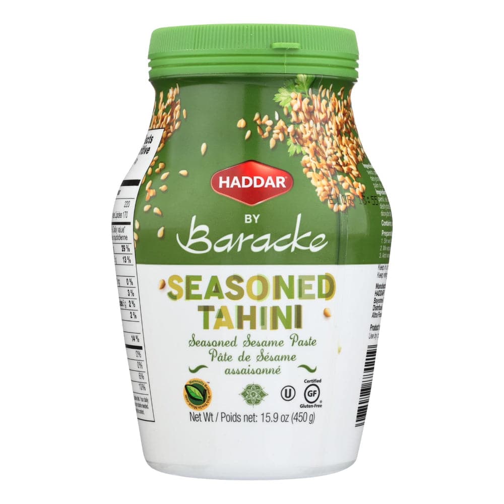 HADDAR - Baracke Seasoned TAHINI Sesame Paste