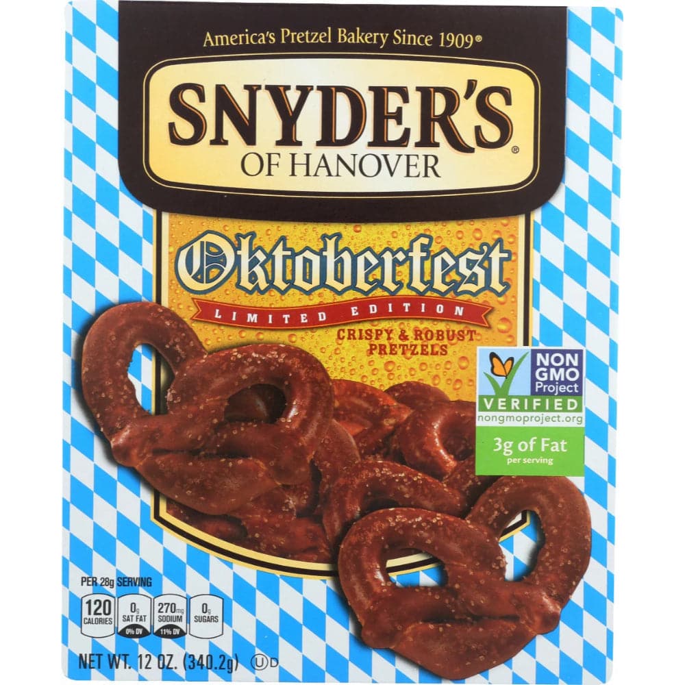 Snyder's of Hanover - Pretzel Hard Oktoberfest, 8 oz