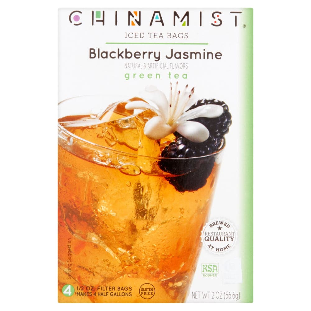 China Mist - Blackberry Jasmine Green Iced Tea, 2 oz