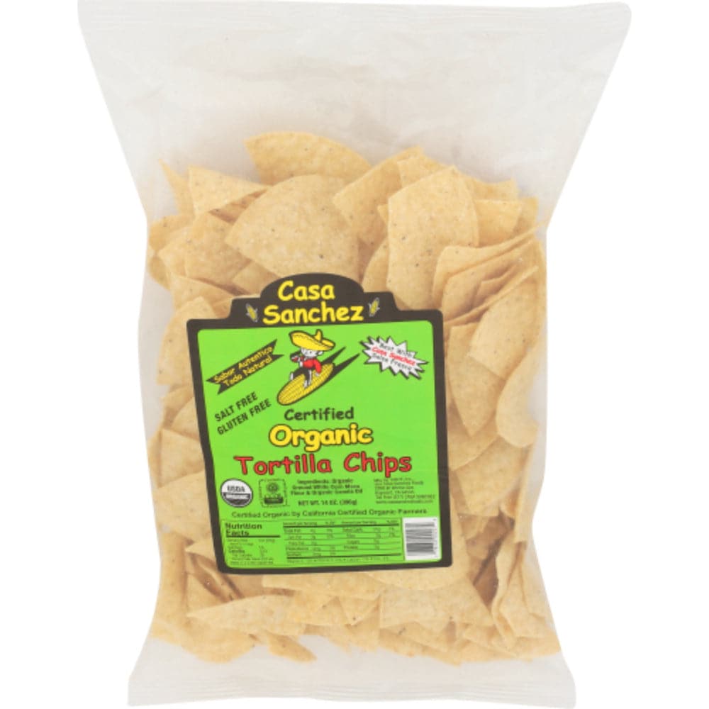 Casa Sanchez - Certified Organic Tortilla Chips, 14 Oz