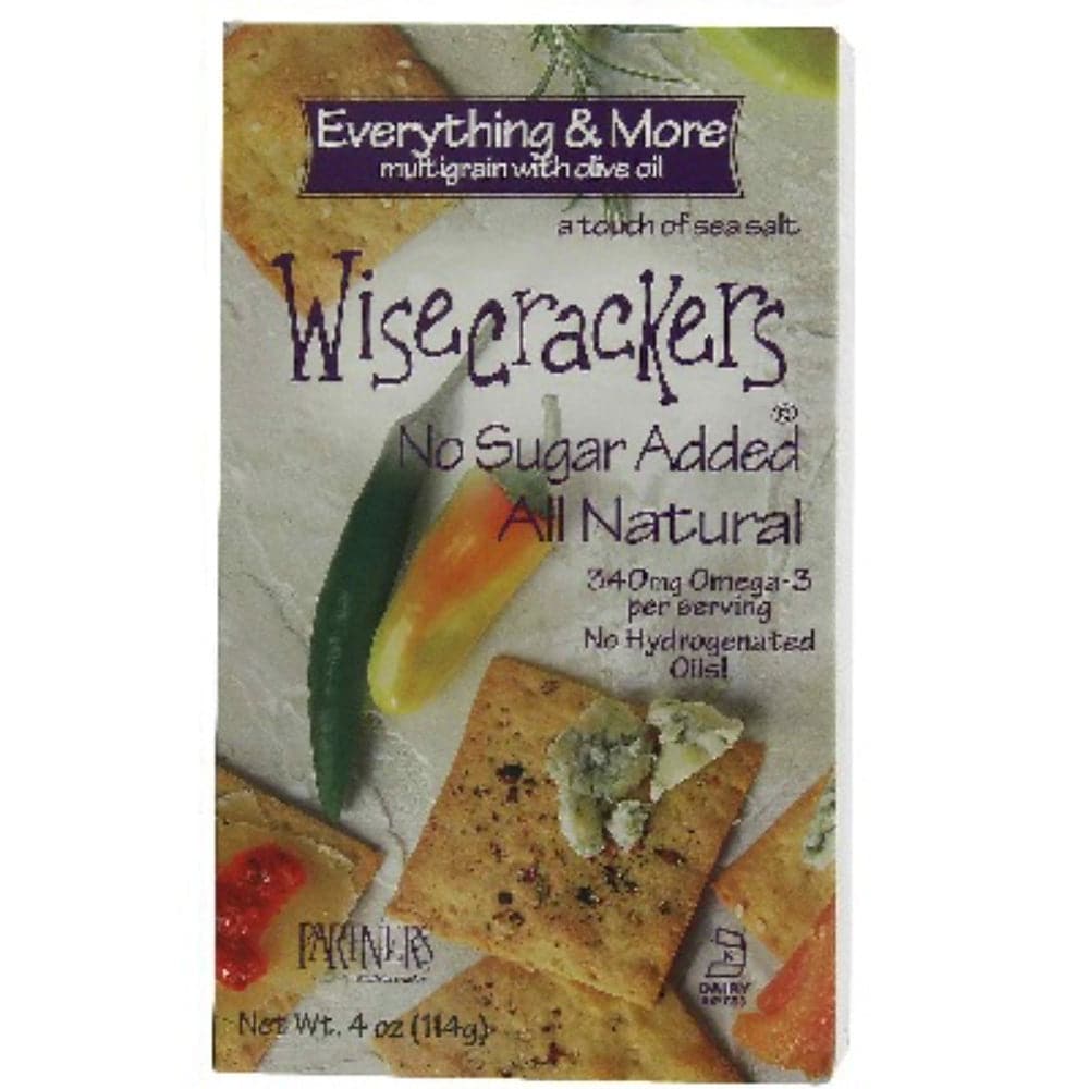 Wisecrackers - Everything & More Multigrain with Olive Oil