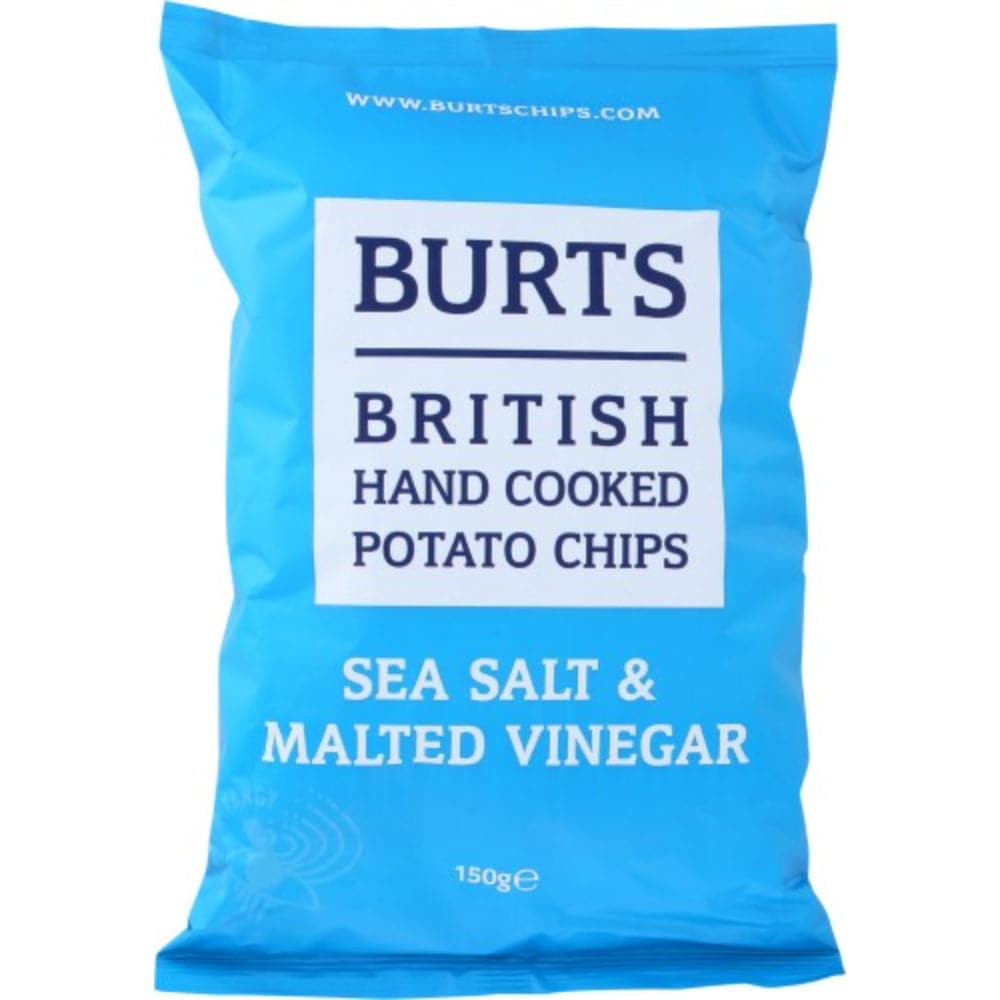 Burts - Sea Salt & Malted Vinegar Potato Chips, 150g