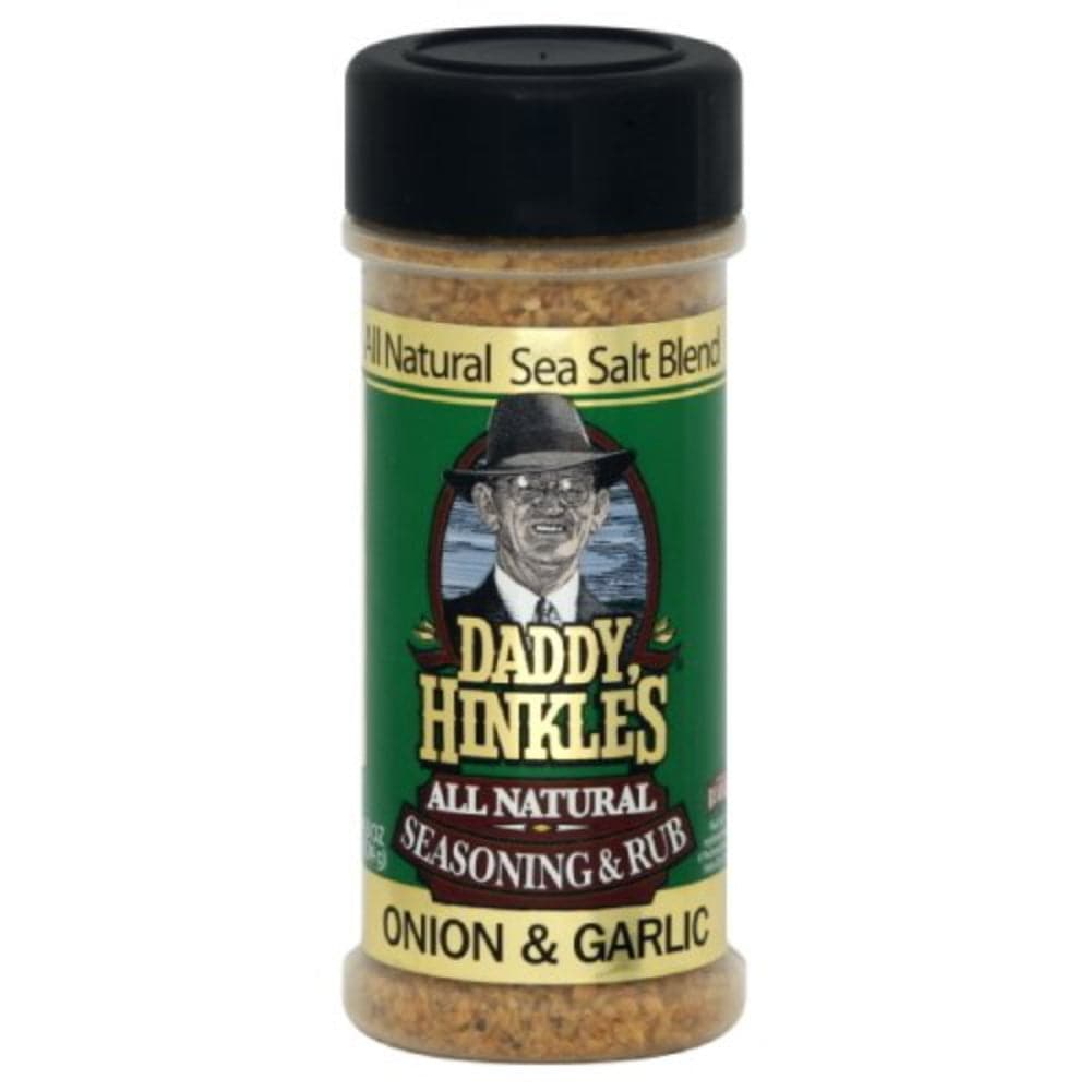 Daddy Hinkle'S - Rub & Seasoning Onion & Garlic, 4.3 Oz