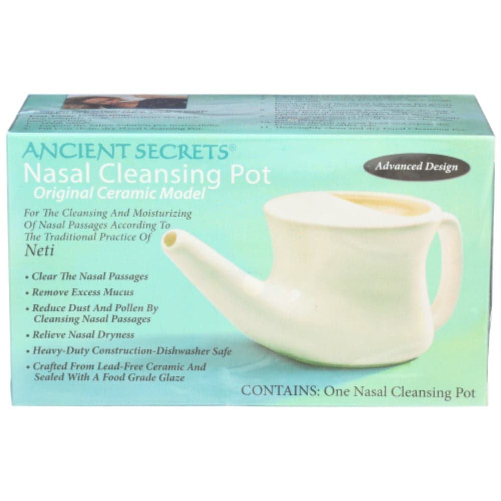 Ancient Secrets - Neti Nasal Cleansing Pot