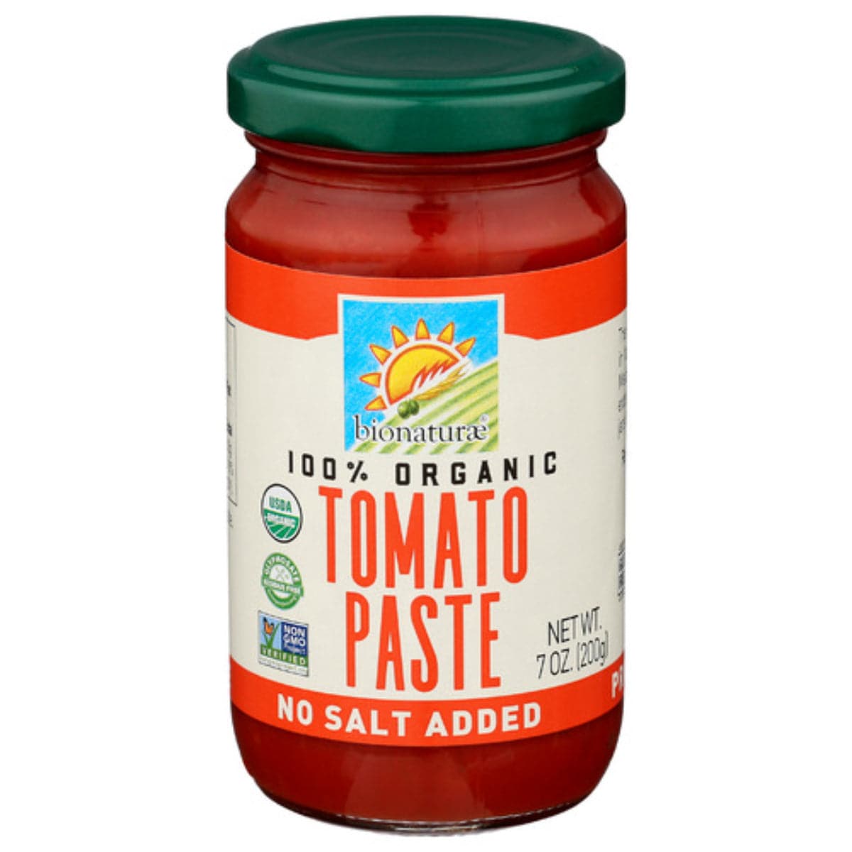 Bionaturae - Organic Tomato Paste, 7 oz - Pack of 1