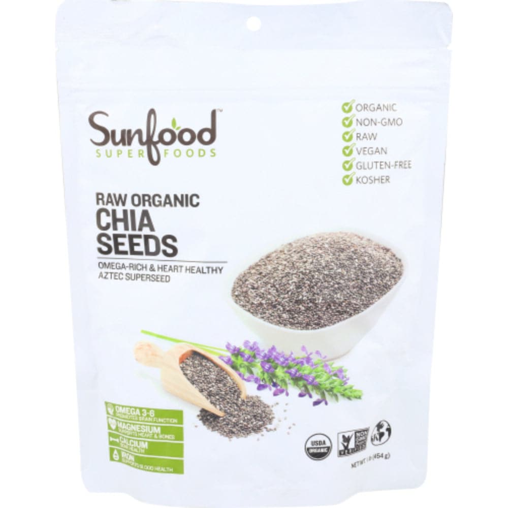 Sunfood Superfoods - Organic Chia Seeds