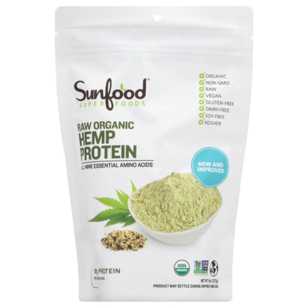 Sunfood Superfoods - Organic Hemp Protein Powder