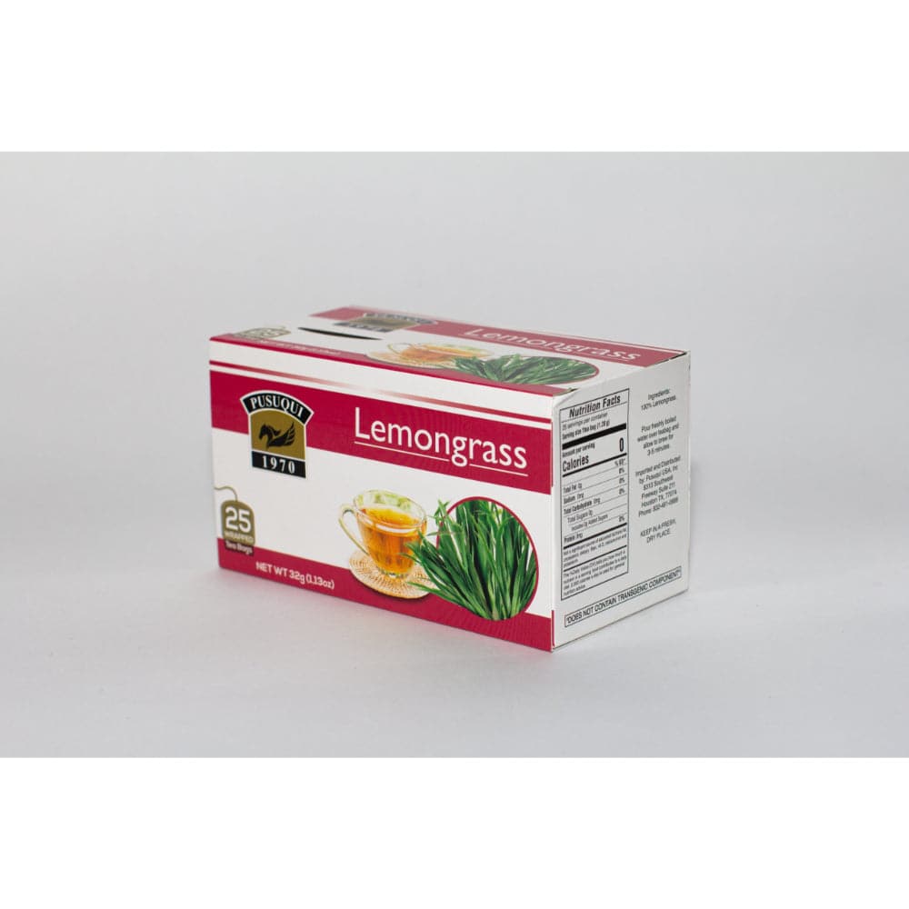 Pusuqui - Lemongrass Tea 25 BG - (Pack of 10)