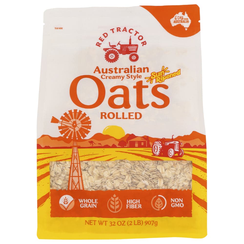 RED TRACTOR - Rolled Australian Oats 32 OZ - (Pack of 4)