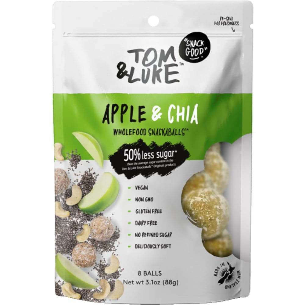 Tom & Luke - Apple & Chia Wholefood Snackaballs