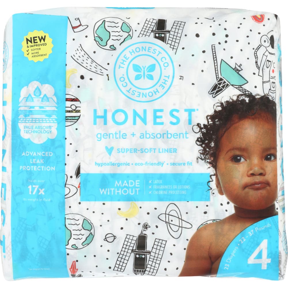 The Honest Company - Diaper Space Travel Size 4