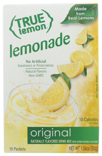 True Citrus Water Enhancer Lemonade 10CT 1.06 OZ - Pack of 12