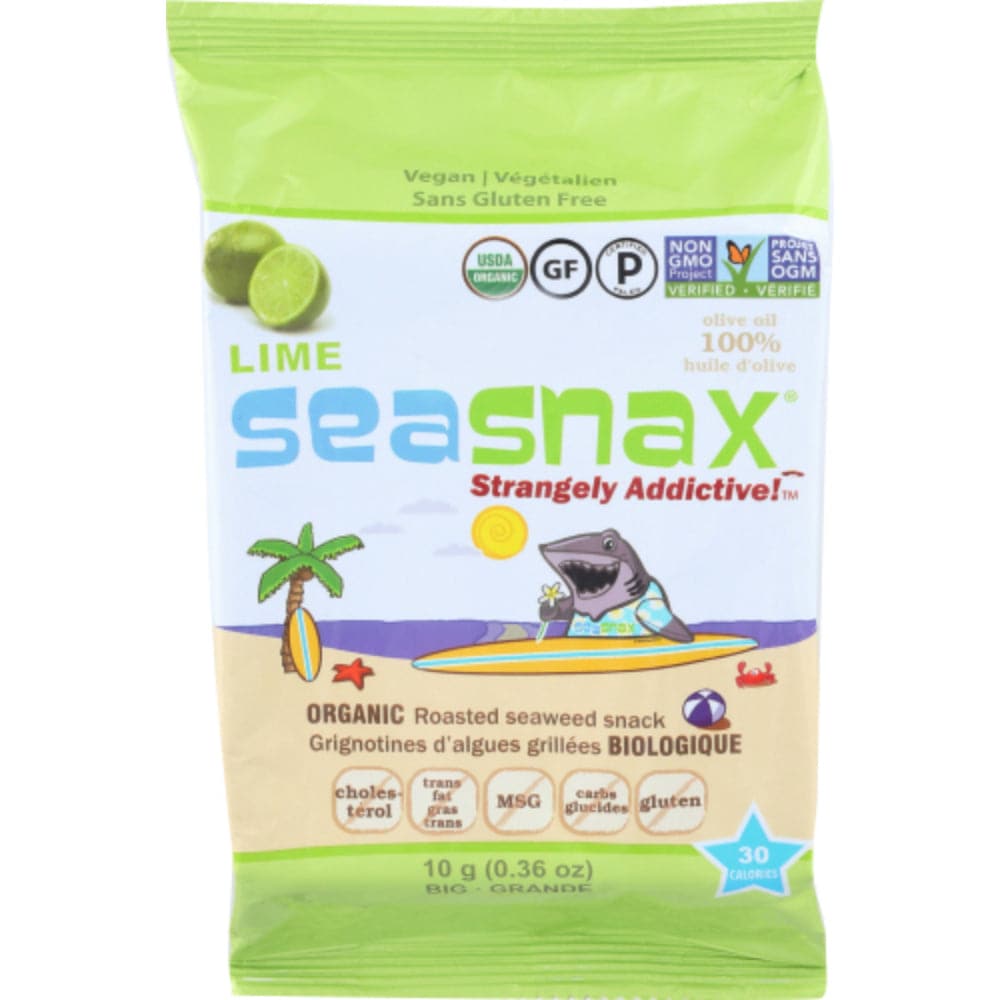 Sea Snax - Organic Seaweed Roasted Lime