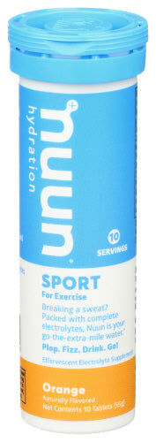 Nuun - Sport Orange Electrolyte Tablets 10tb - 52g