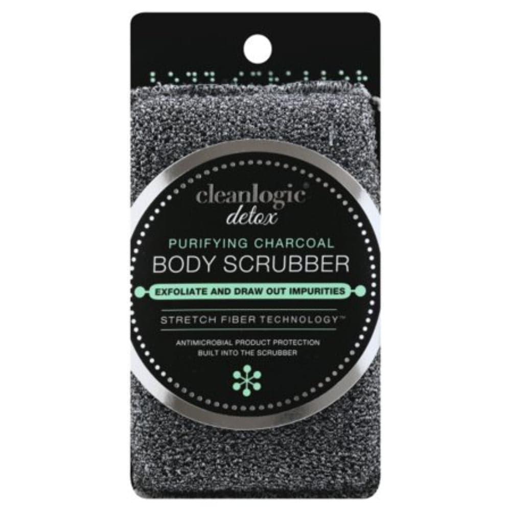 Clean Logic - Detox Charcoal Body Scrubber, 1 Each