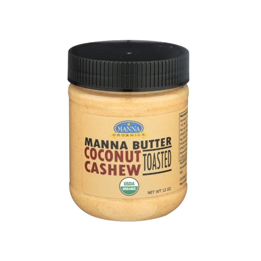 Manna Organics - Organic Nut Butter Coconut Cashew