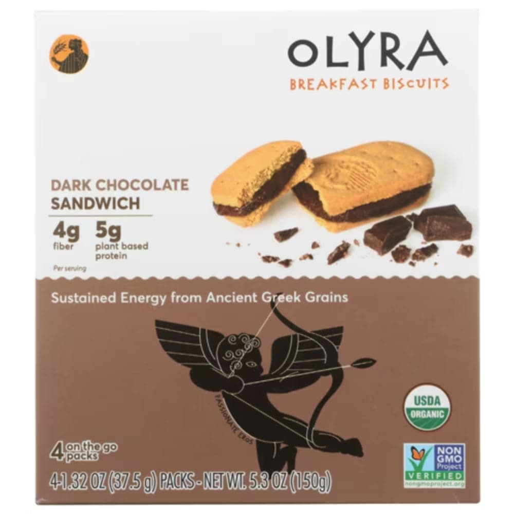 Olyra - Breakfast Sandwich Biscuit Dark Chocolate - 5.3oz