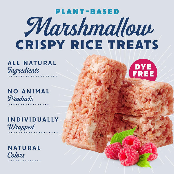 Good Mallow - Marshmallow Crispy Rice Treats - Raspberry, 0.78oz