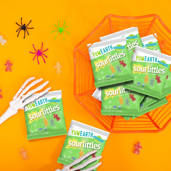 YumEarth - Organic Sour Littles - Halloween Snack Packs, 7.5oz