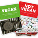 Veagn Not Vegan - Food Trivia Flash Cards