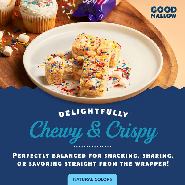 Good Mallow - Marshmallow Crispy Rice Treats - Birthday Cake, 0.78oz