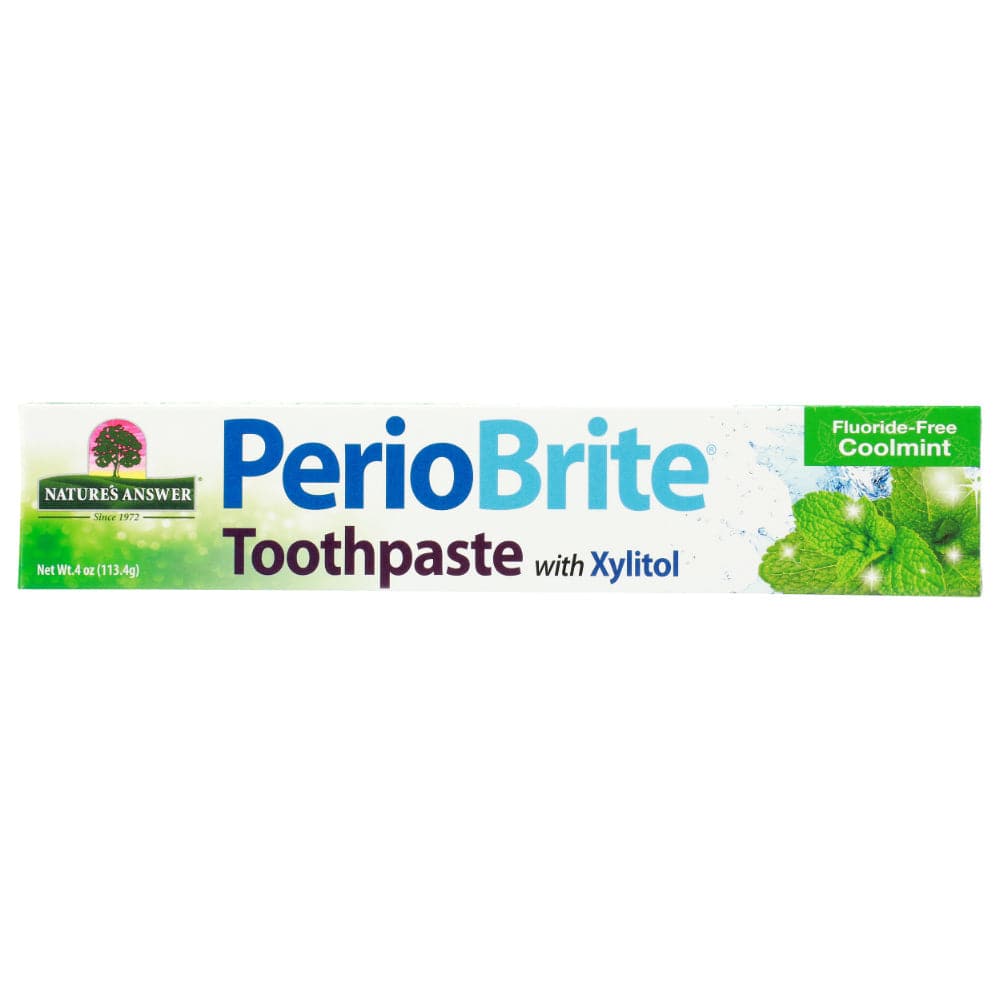 Nature's Answer - PerioBrite Toothpaste Cool Mint - 4oz