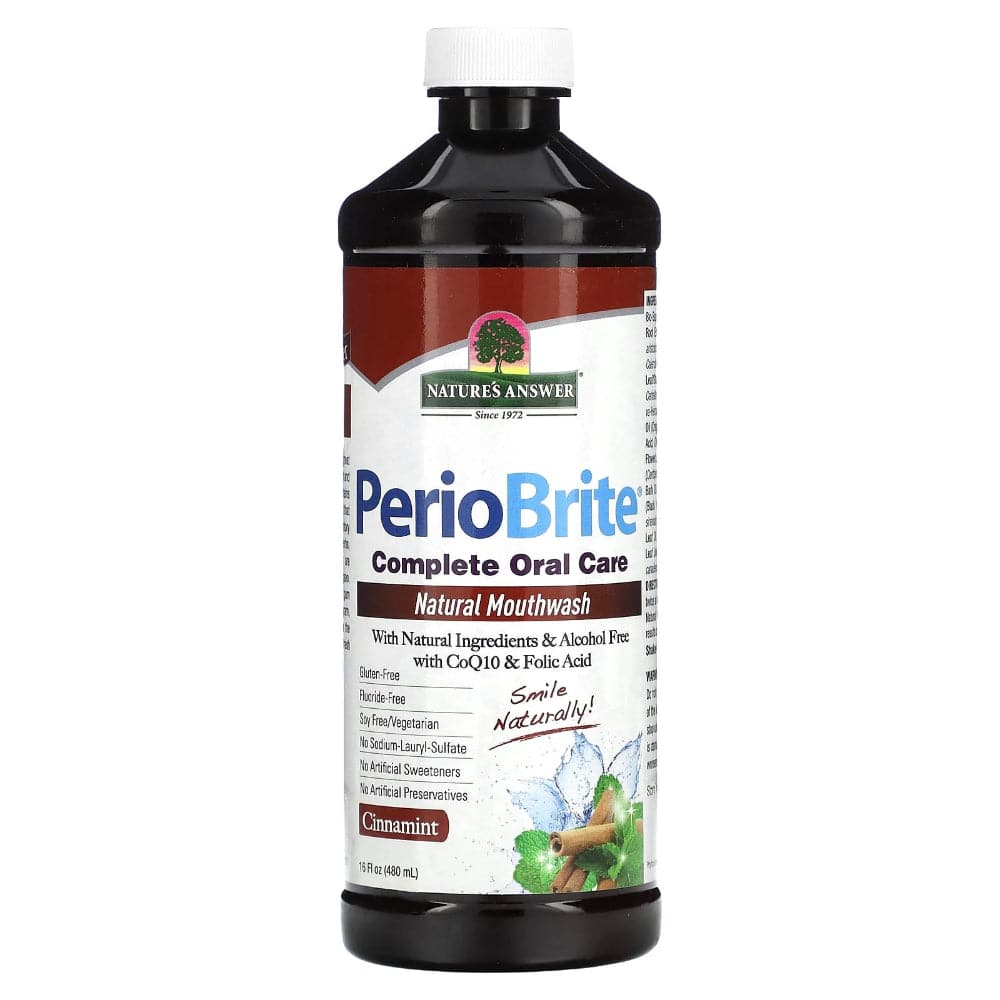 Nature's Answer - Periobrite Mouthwash Cinnamint - 430ml