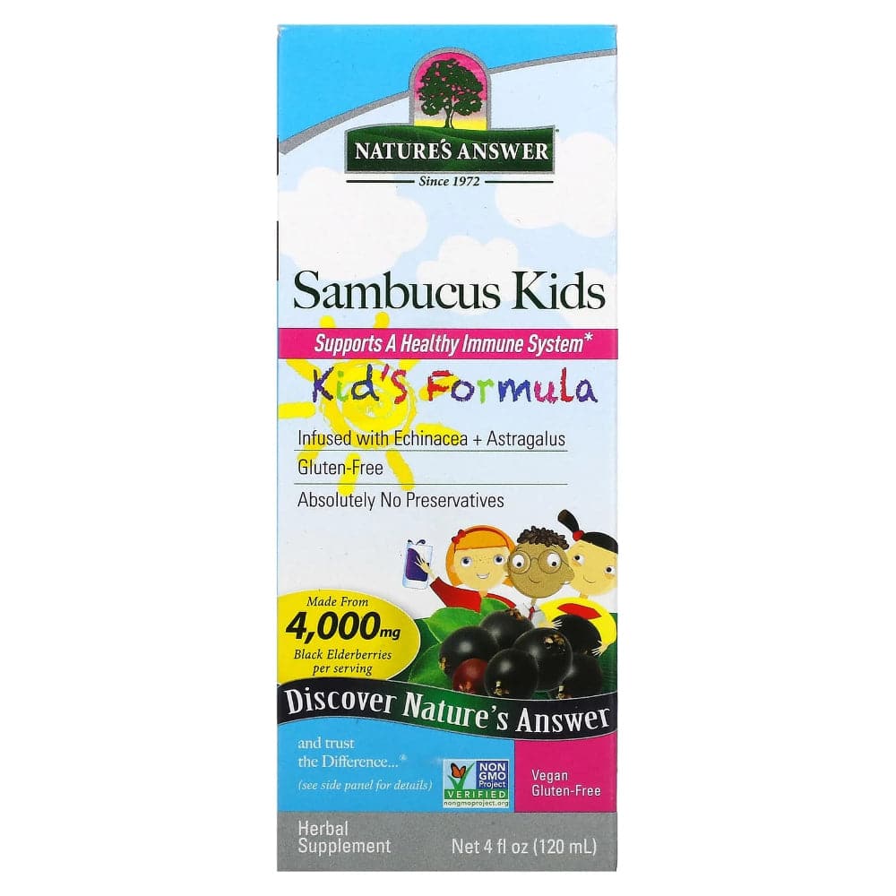 Nature's Answer - Sambucus Kids Formula - 4oz