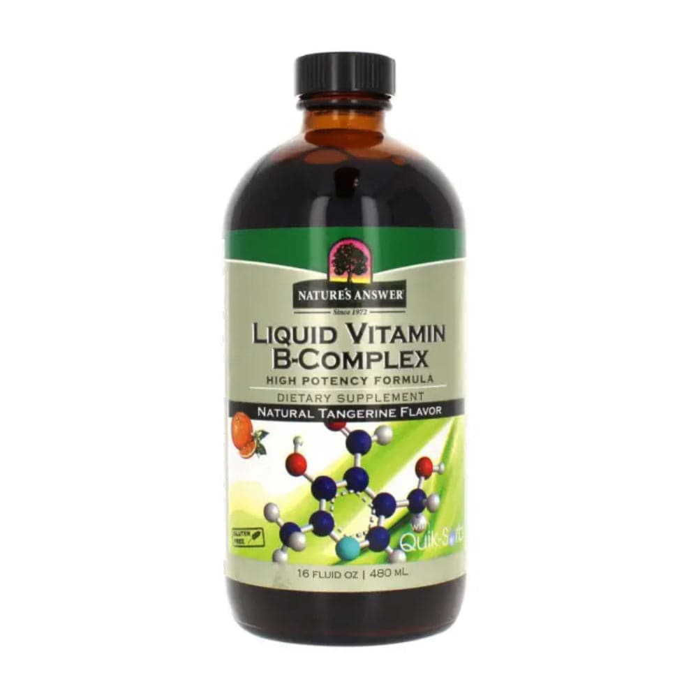 Nature's Answer - Liquid Vitamin-B Complex - 16oz