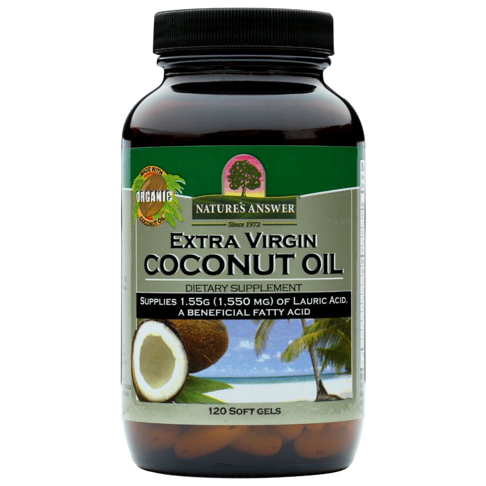 Nature's Answer - Extra Virgin Coconut Oil Softgel - 120pc