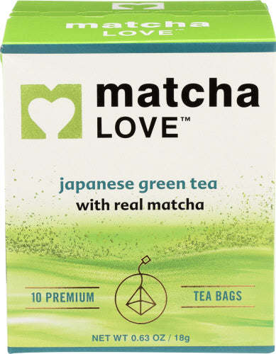 Matcha - Premium Matcha Tea Bags, 10 Bags - Pack of 6