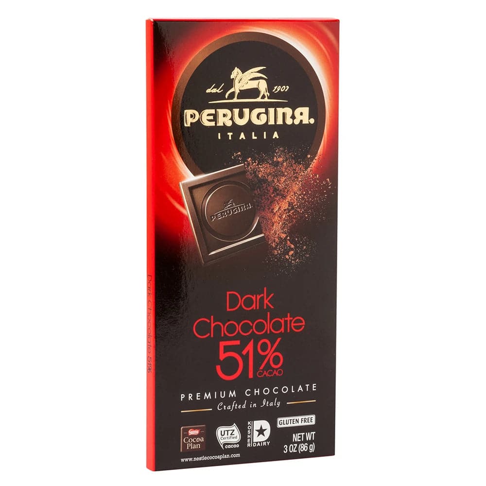 Perugina - Candy Bar Dark Chocolate 51% - 3oz