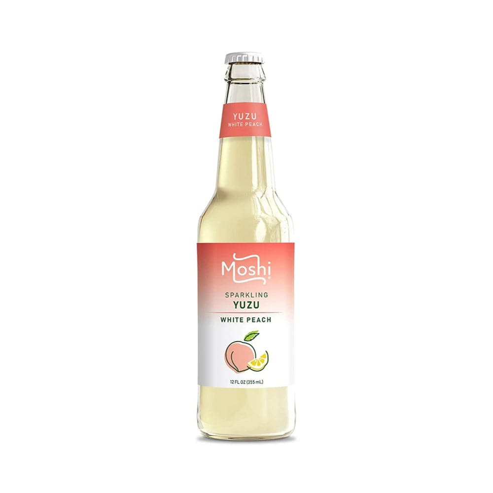 Moshi - Yuzu Soda, White Peach, 12 fl oz