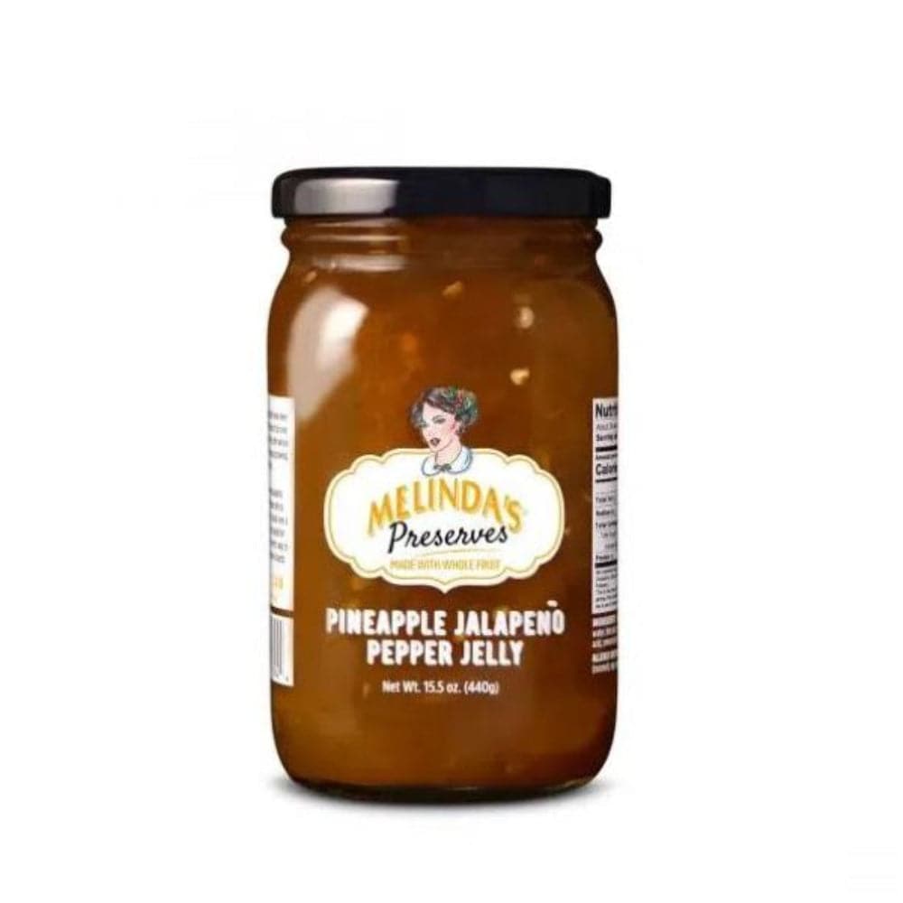 Melinda's - Whole Fruit Preserves Pineapple Jalapeno Pepper Jelly, 15.5 oz