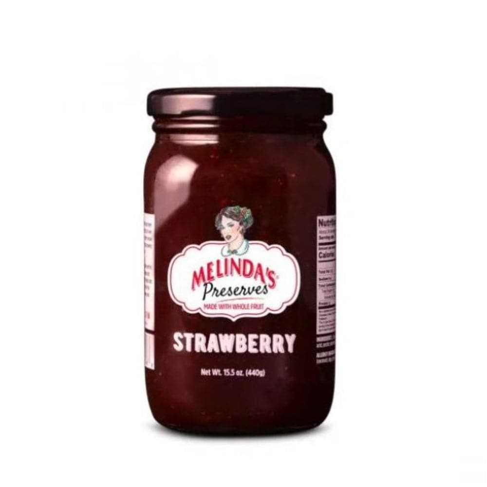 Melinda's - Whole Fruit Preserves Strawberry, 15.5 oz