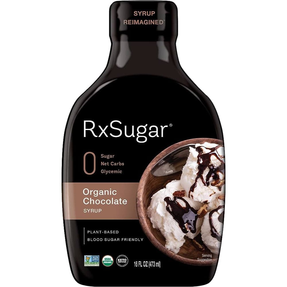 Rxsugar - Chocolate Syrup 16 FO - Pack of 6