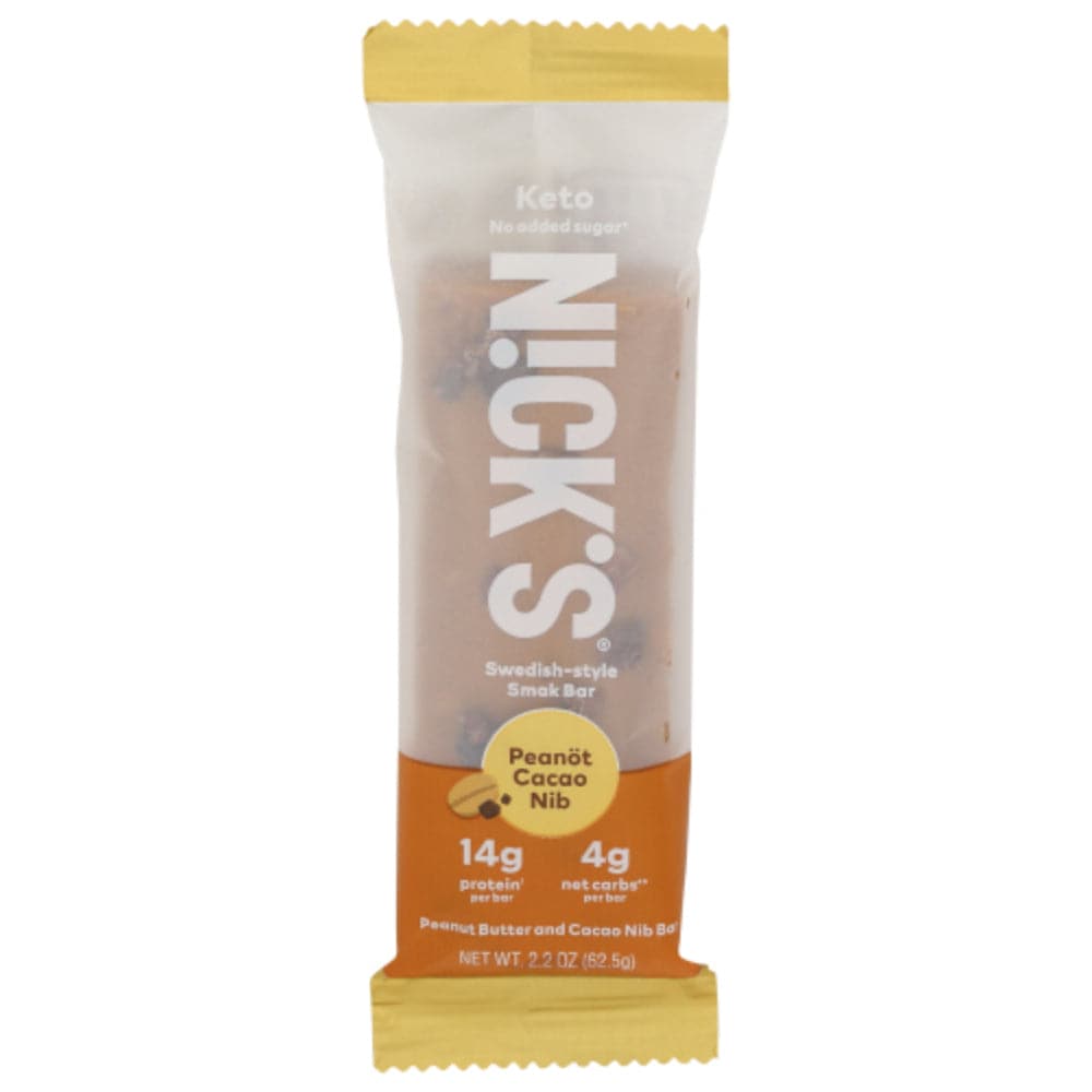 NICKS - SMAK BAR PEANOT CACAO Nib  8PK 2.2 OZ - (Pack of 8)